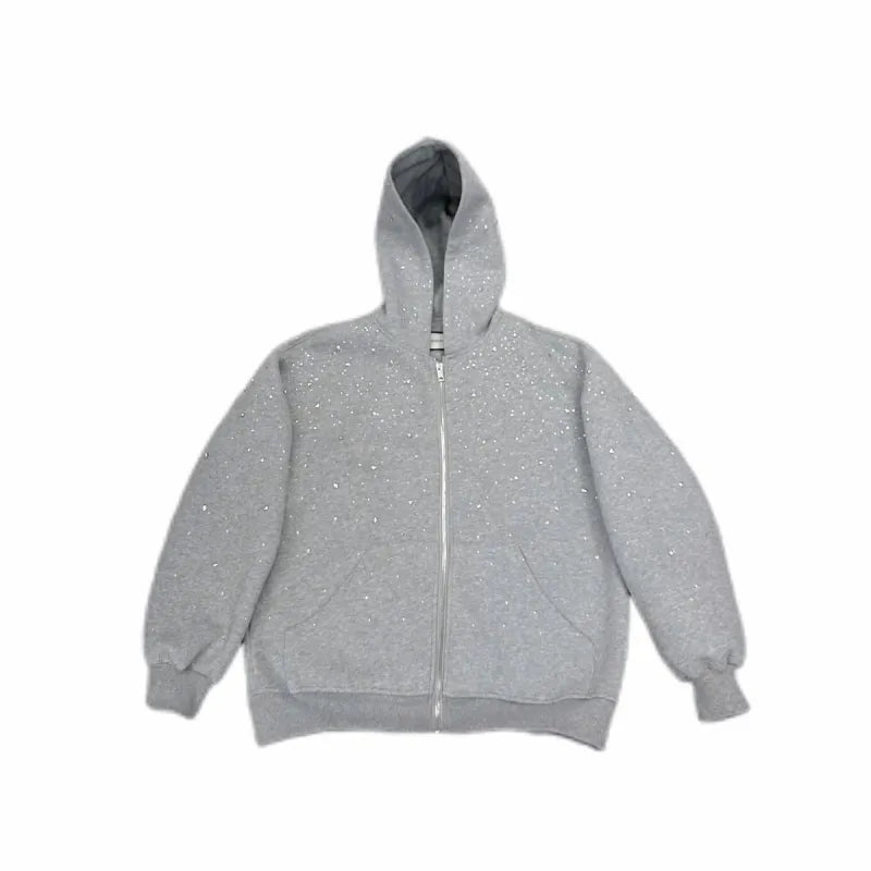 Nova™ | Felpa con Glitter e Zip