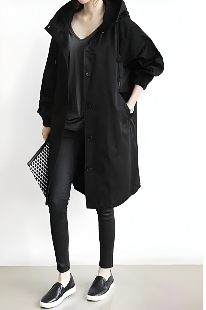 Léa™ | Elegante Giacca Antivento e Impermeabile per l'Autunno