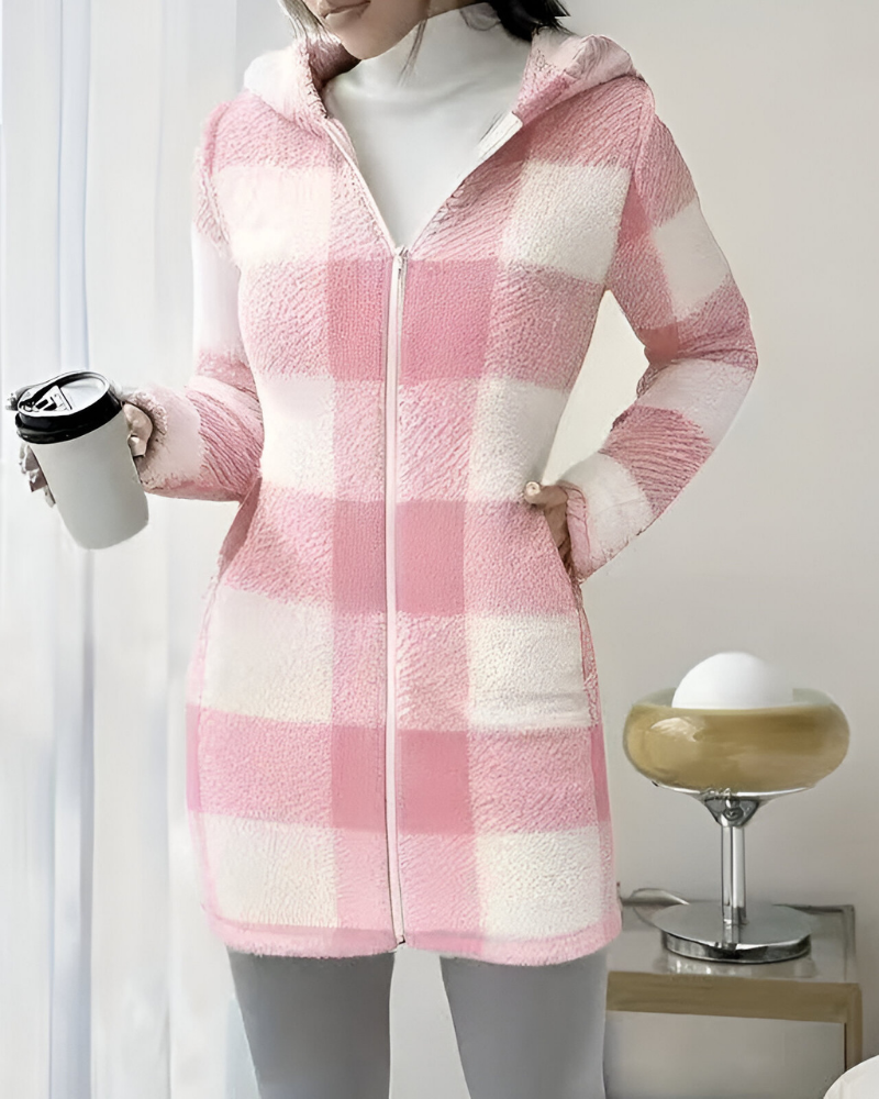 Zari™ | Giacca Moderna Calda con Cappuccio
