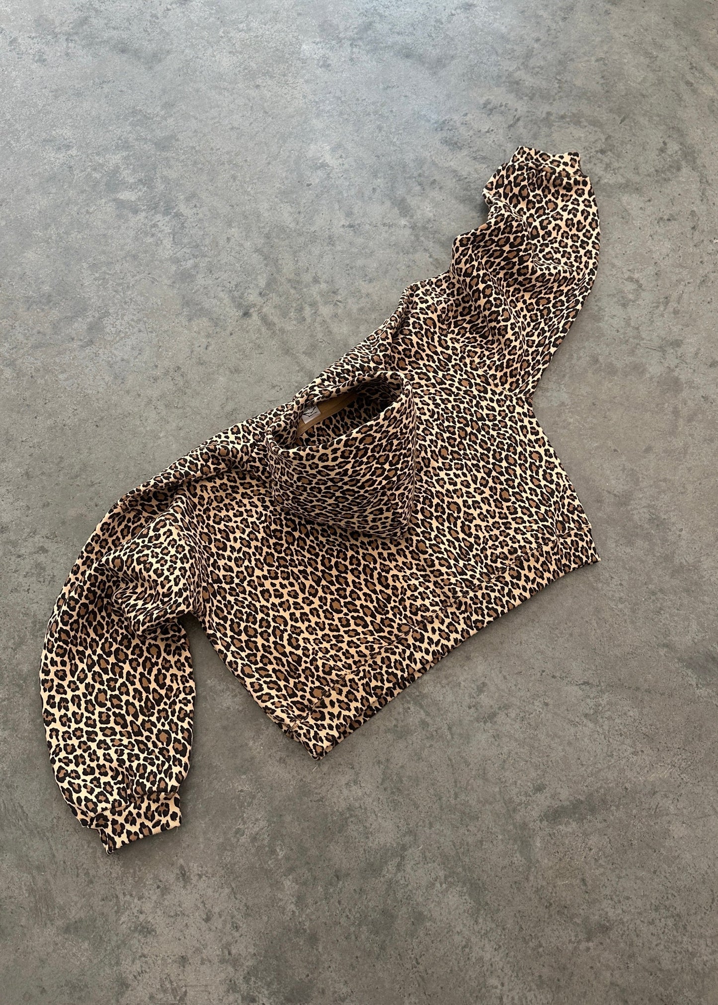 Freya | Felpa Con Cappuccio Leopardata