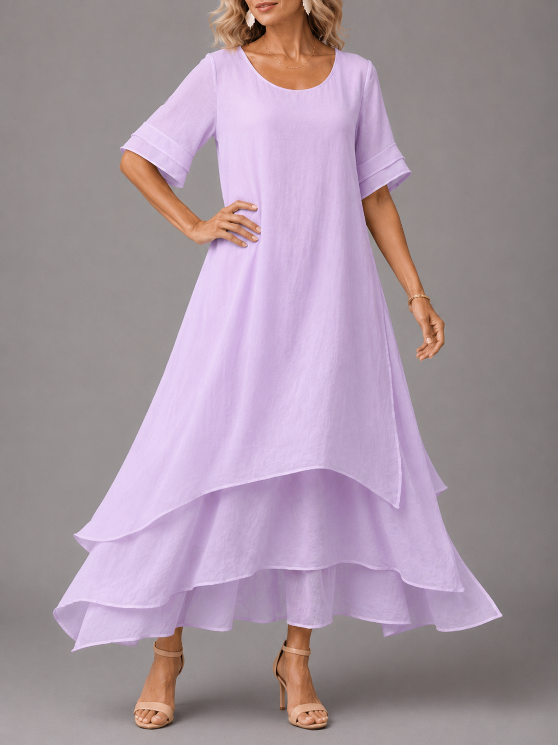 Maëlle™ | Abito Maxi Leggero per Camuffare la Pancia