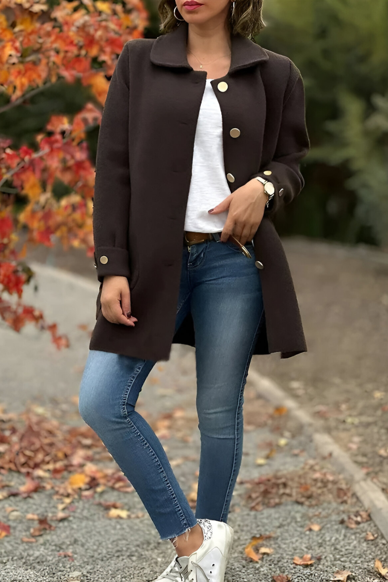 Irena™ | Giacca classica con bottoni