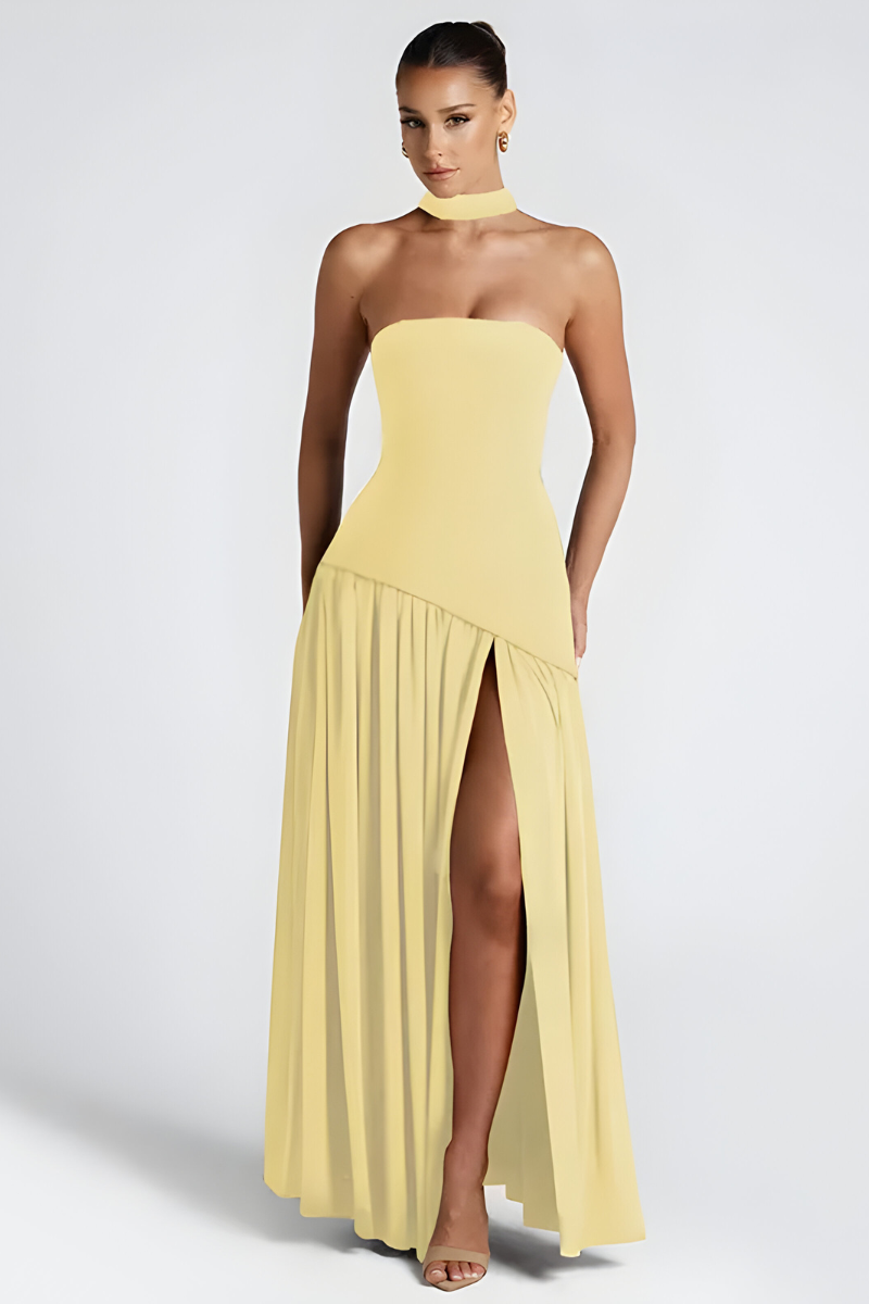 Saphy™ | Abito da sera elegante con spacco