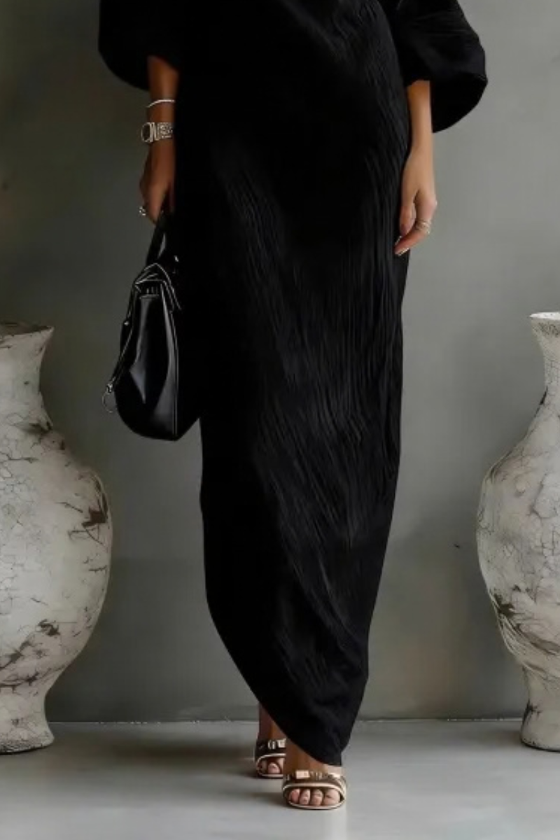 Alva™ | Elegante Abito Maxi a Spalla Unica