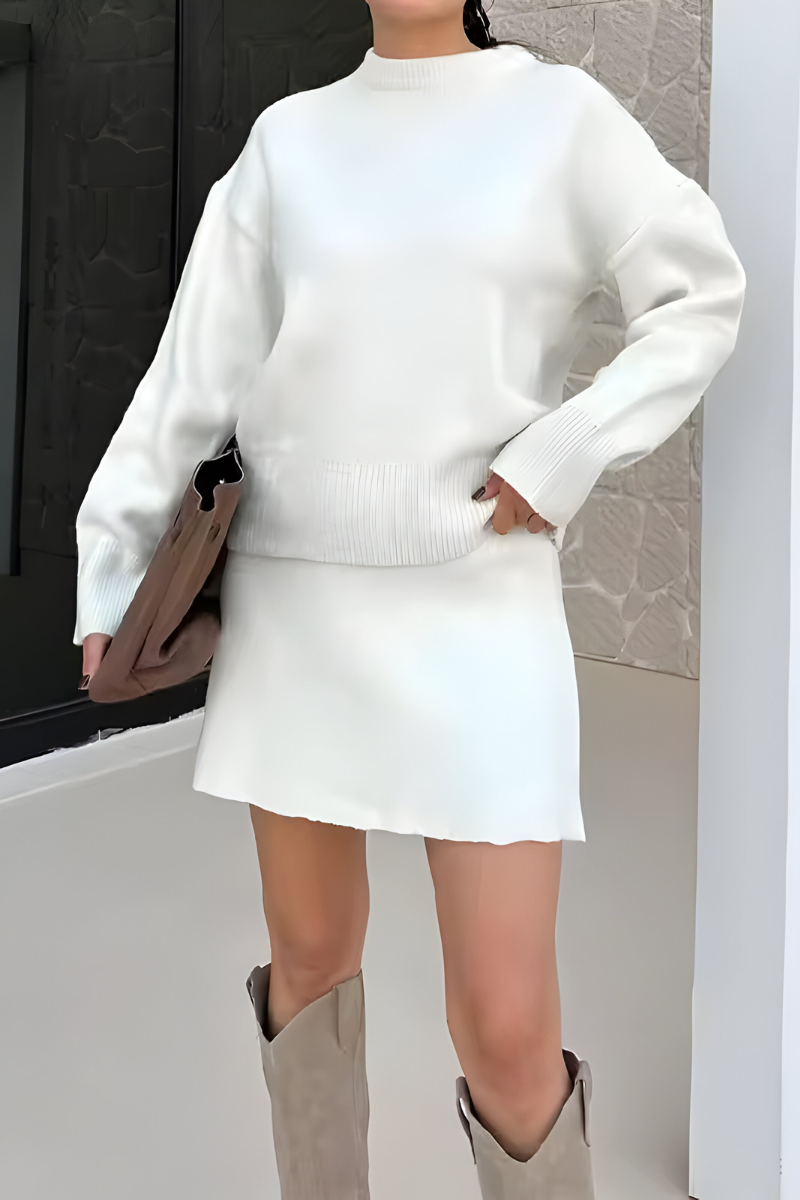 Mirea™ | Set elegante in maglia a due pezzi
