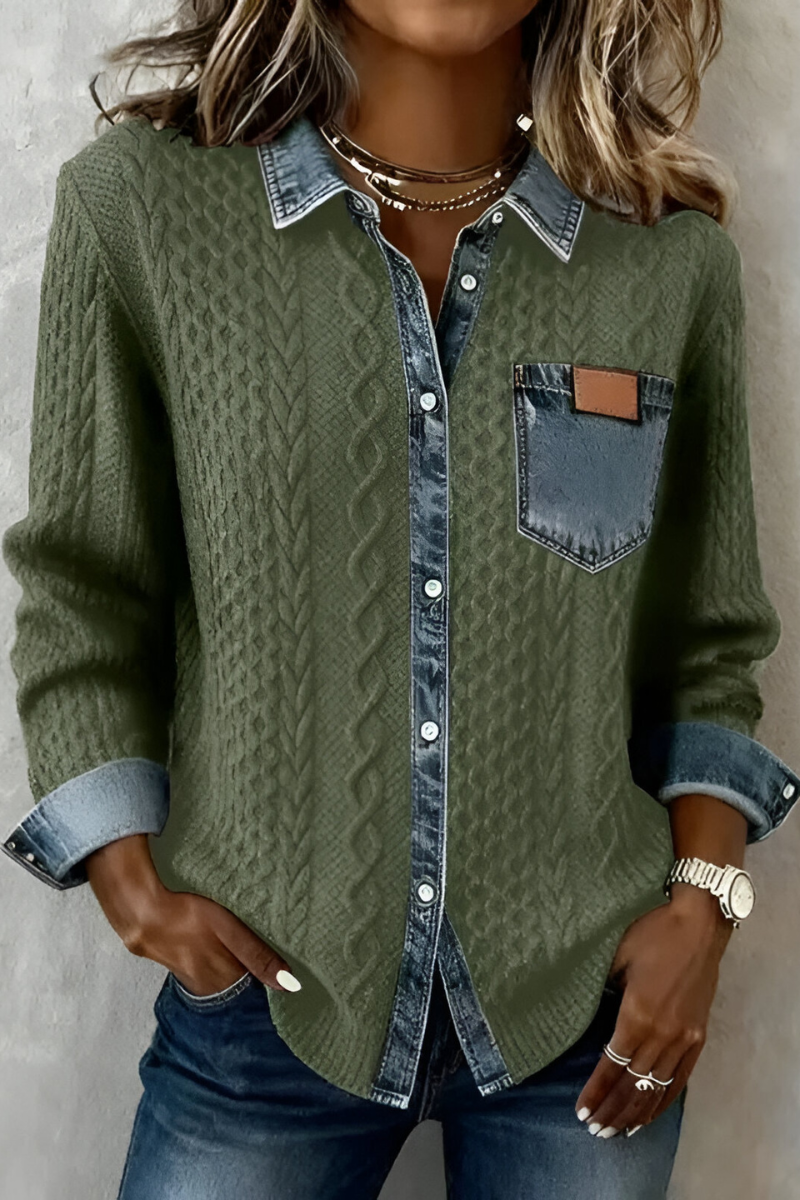 Selo™ | Blusa in Denim Confortevole