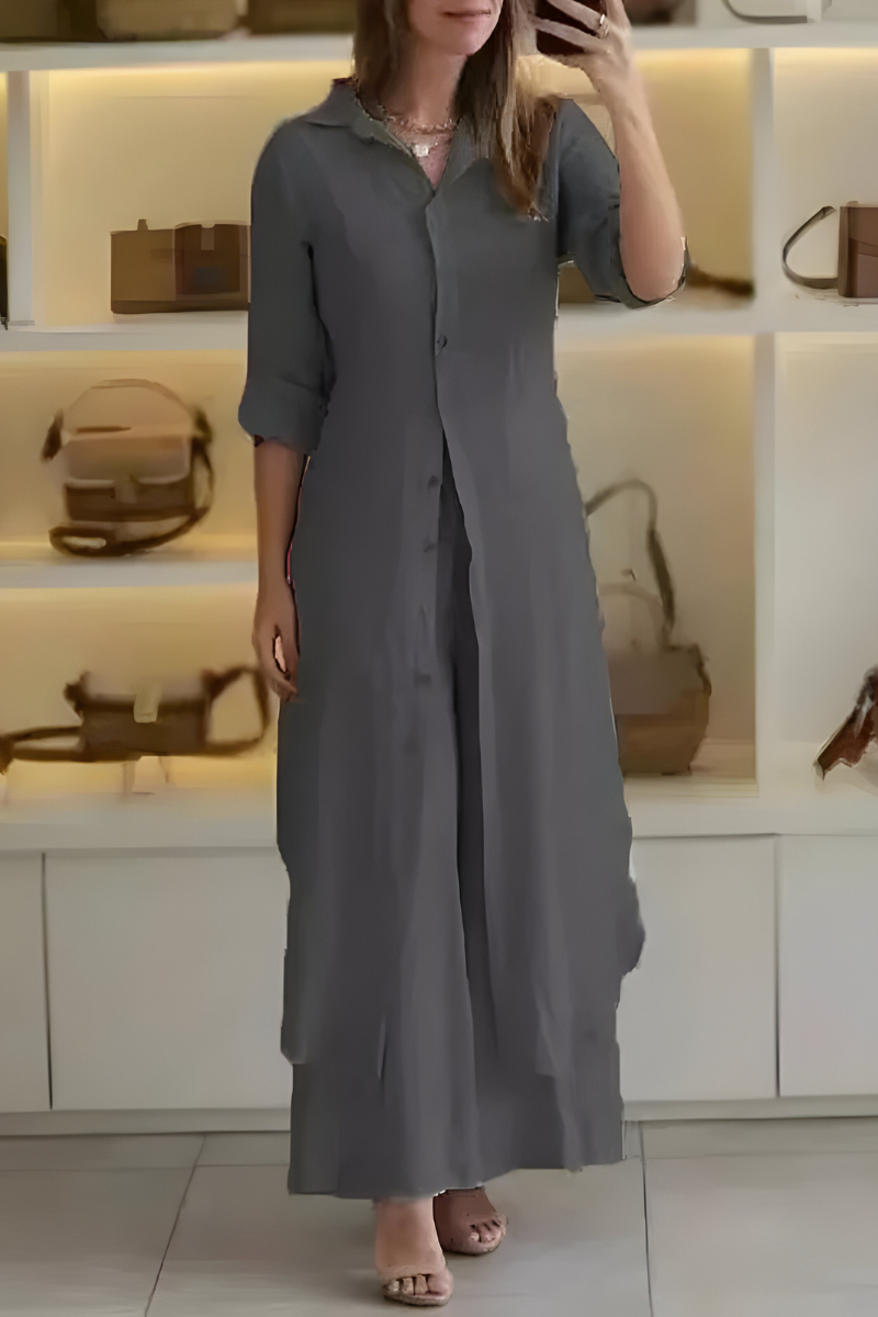 Marta | Completo Estivo In Lino Leggero