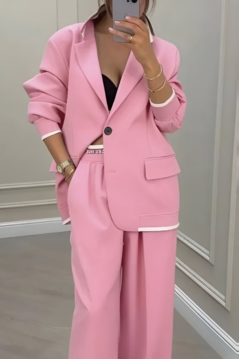 Esra™ | Set blazer elegante e rilassato