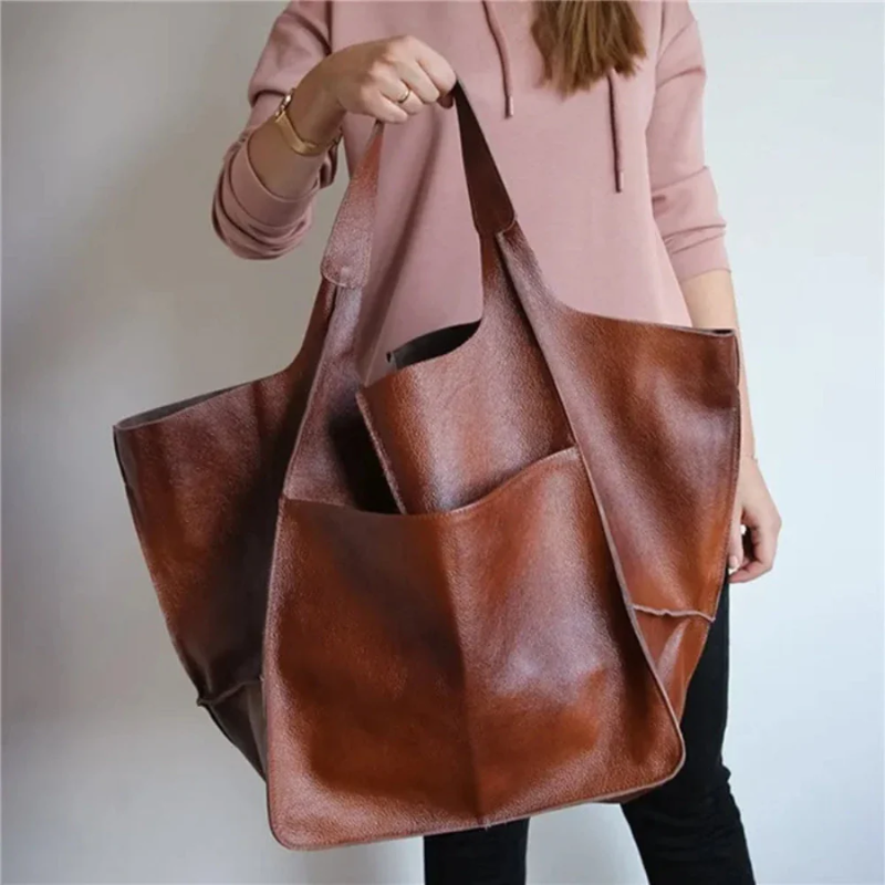 L'eleganza senza tempo di Laura | Borsa Vintage in Pelle Vegana