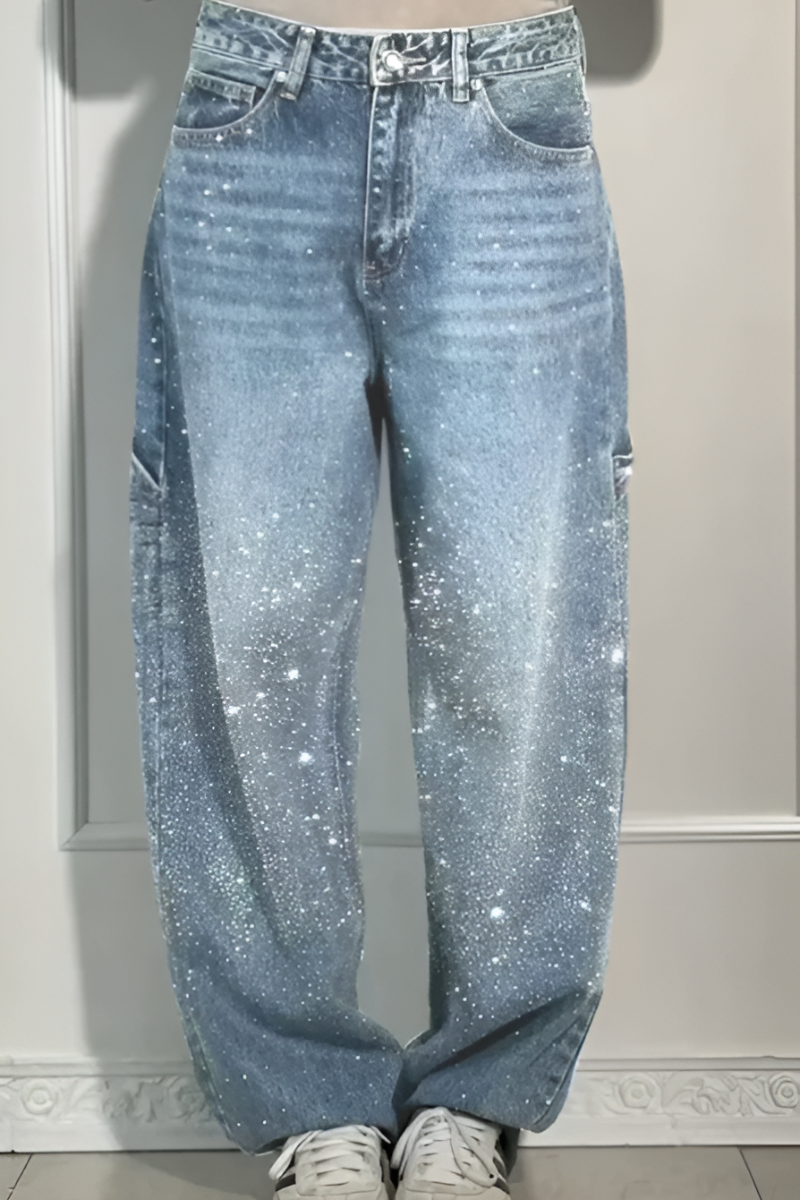 Maris™ | Jeans larghi moderni e scintillanti