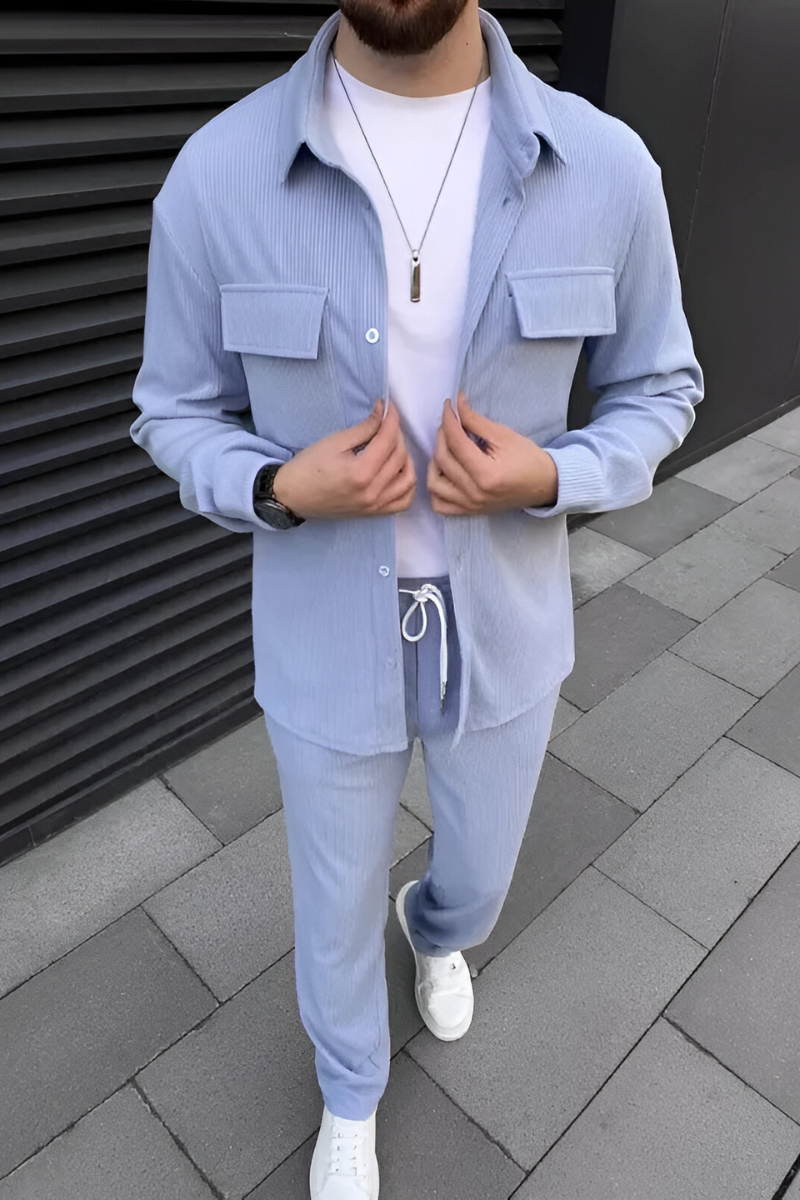Nilo™ | Set Coordinato Casual a Costine