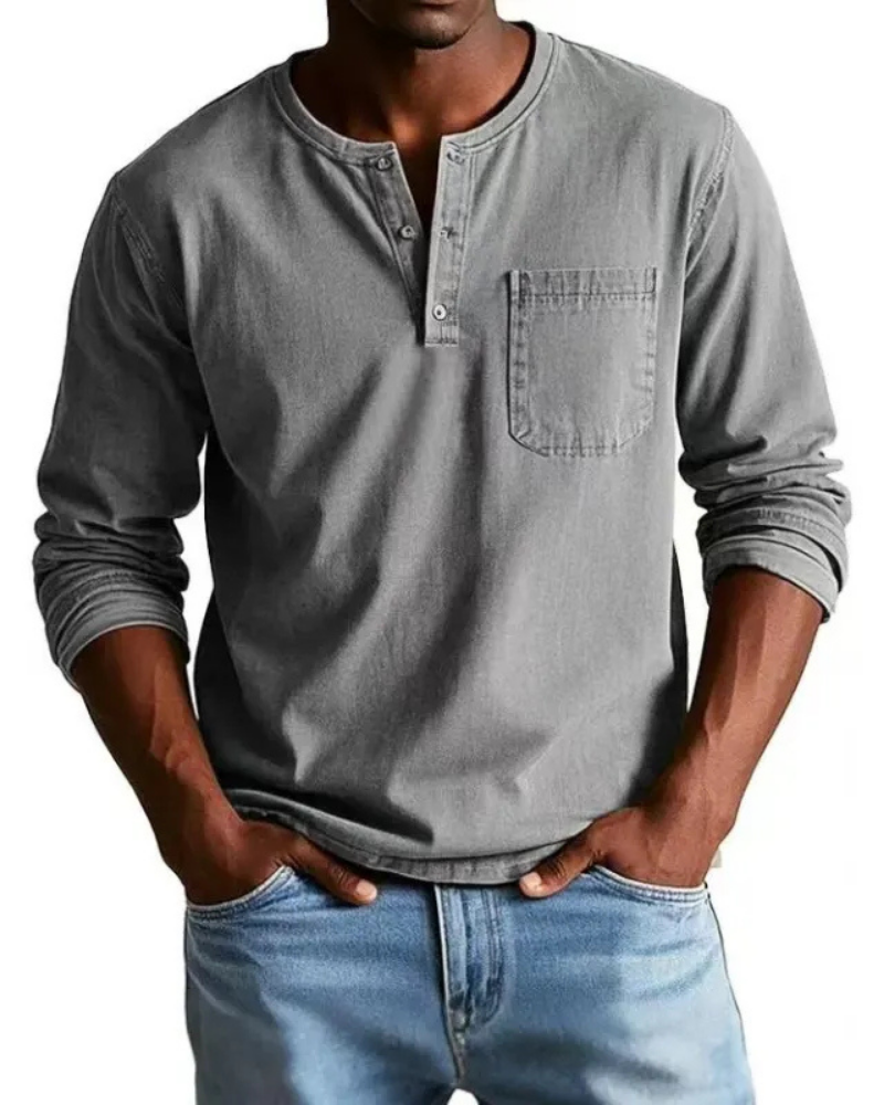 Rexo™ | Camicia in Denim Elegante
