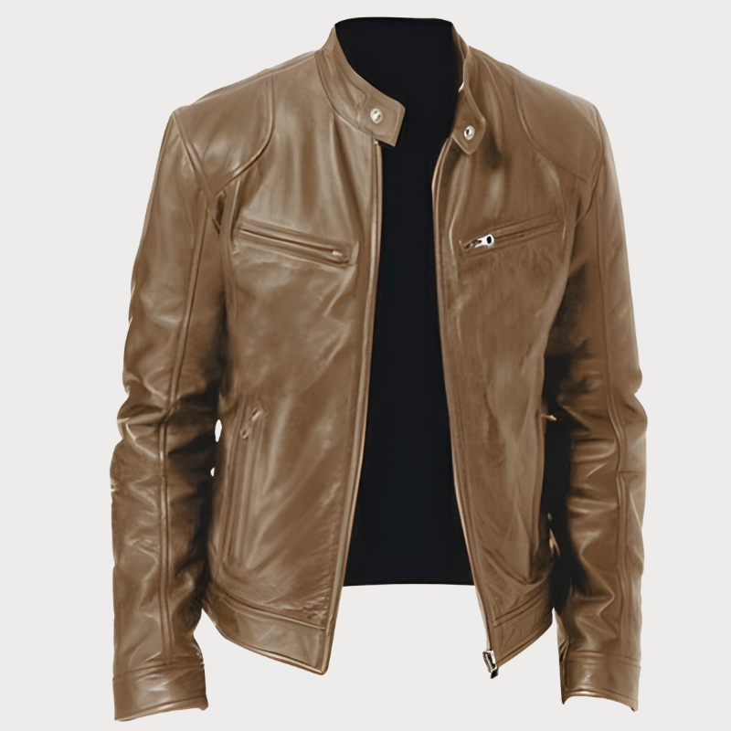 Joren | Classica giacca biker con zip