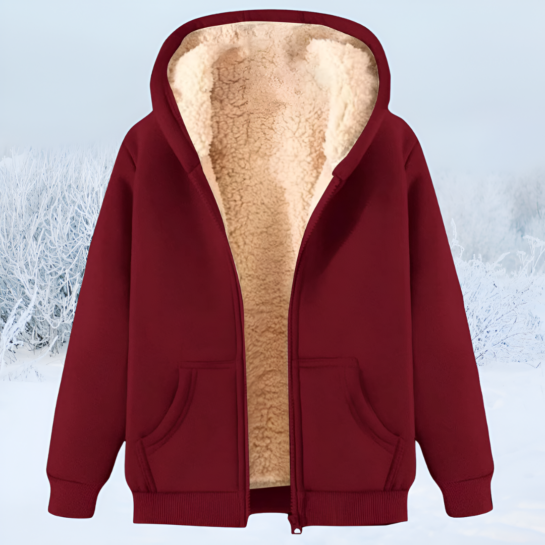 Wivi™ | Giacca calda con cappuccio e zip