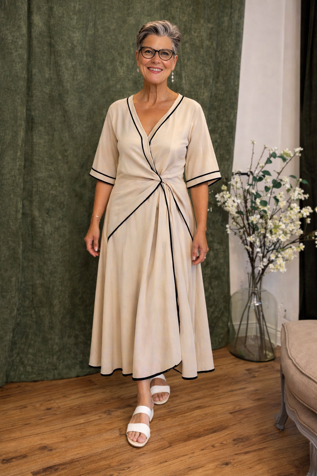 Ingrid™ | Maxi abito casual moderno