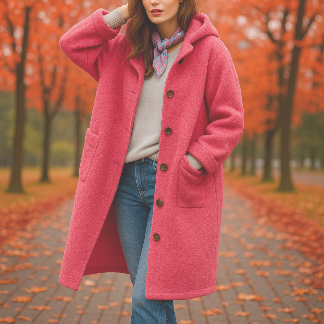 Liora™ | Giacca oversized in lana accogliente