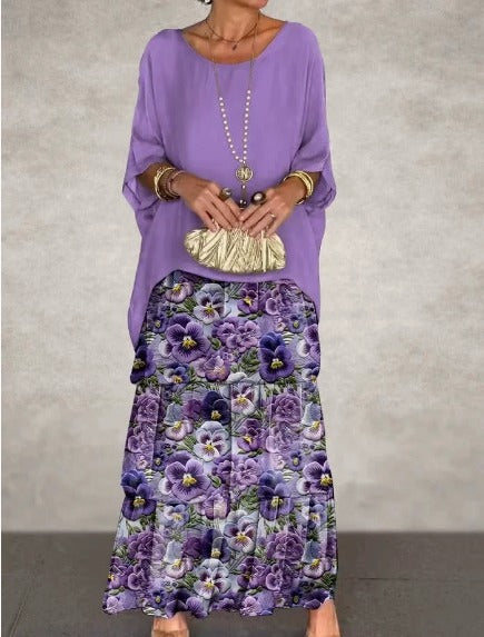 Mirae™ | Abito Maxi Elegante e Fluido