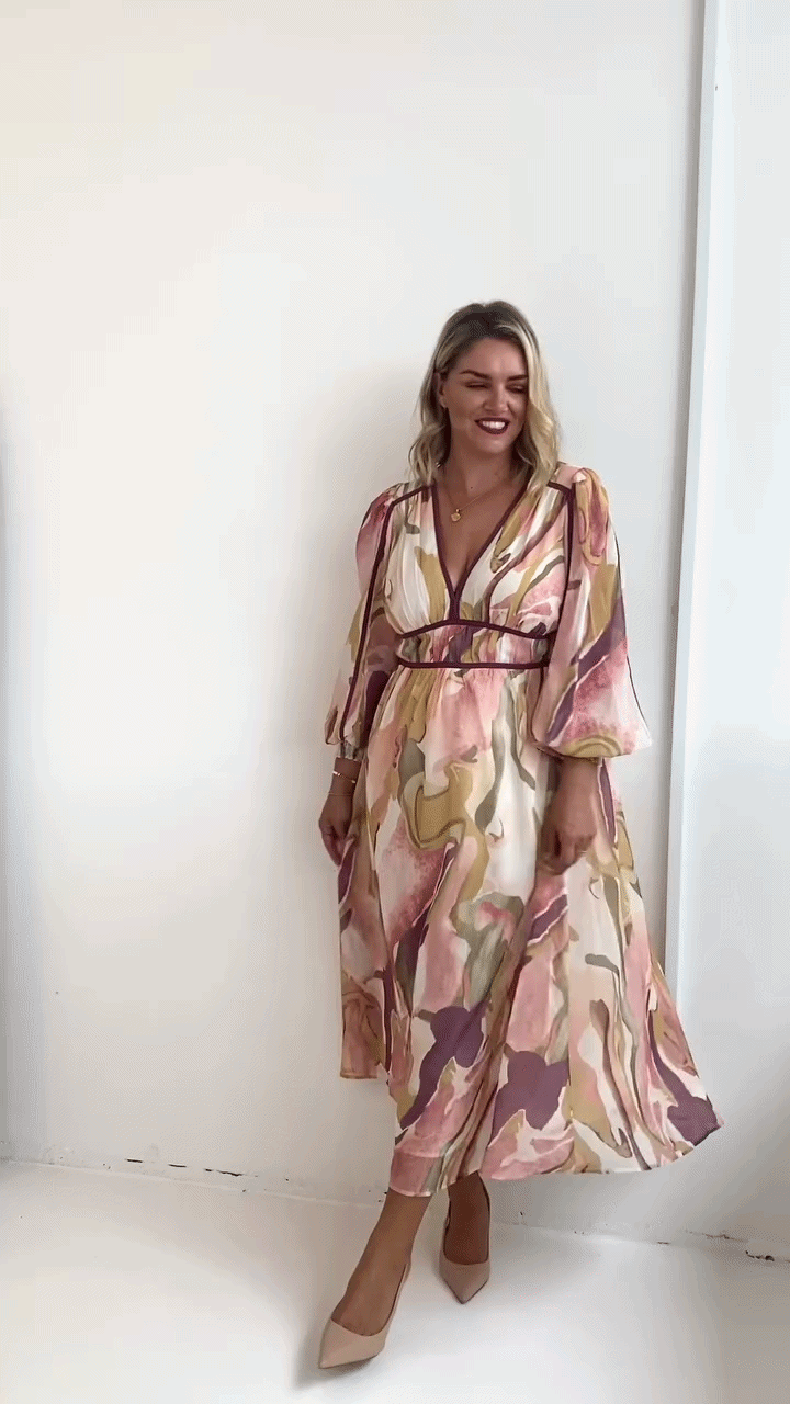 Rumi™ | Abito Maxi Elegante