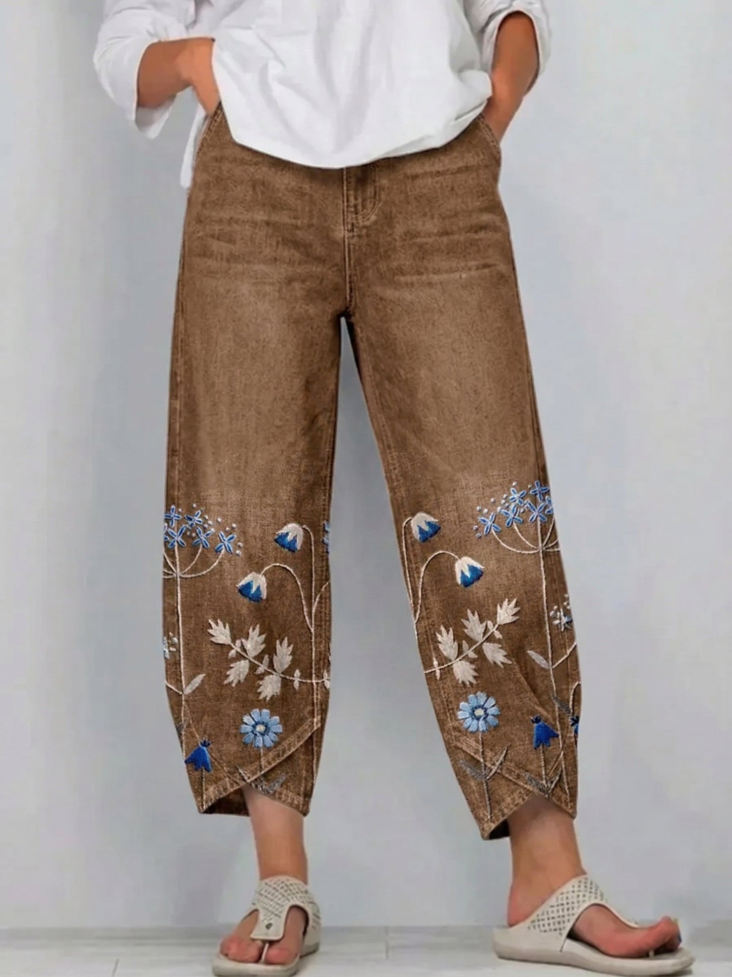 Aven™ | Pantaloni Casual Ricamati