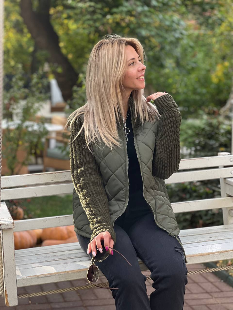 Emma™ | Giacca/ cardigan patchwork da donna