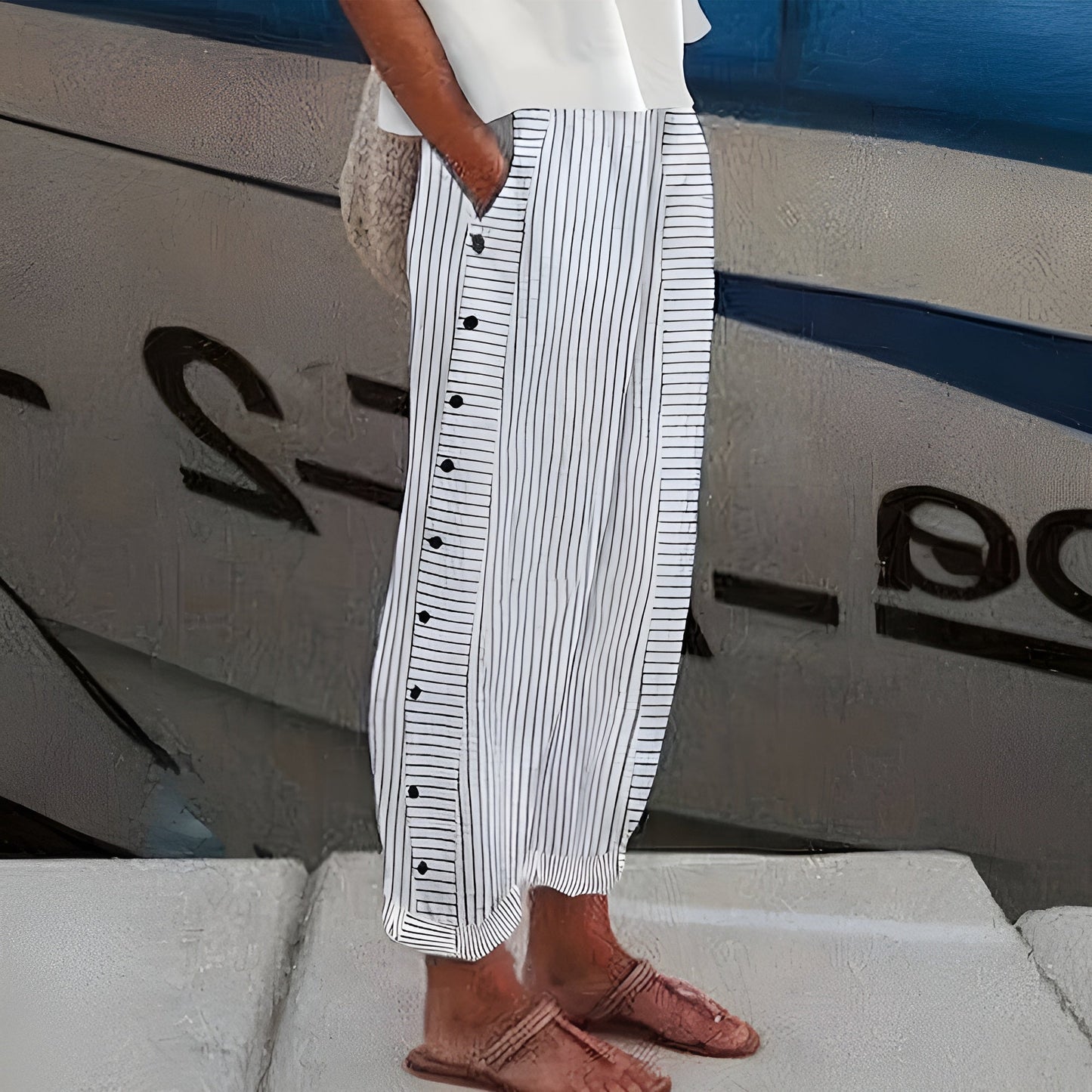 Luca™ | Pantaloni leggeri e non trasparenti
