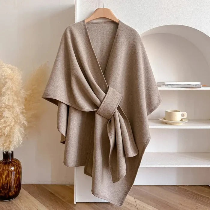 Olea™ | Elegante poncho sciarpa
