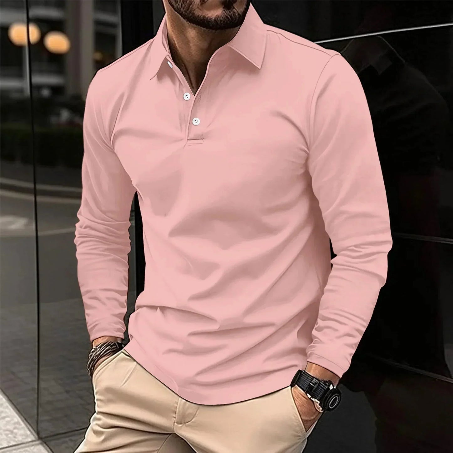 Udvin™ | camicia casual a maniche lunghe