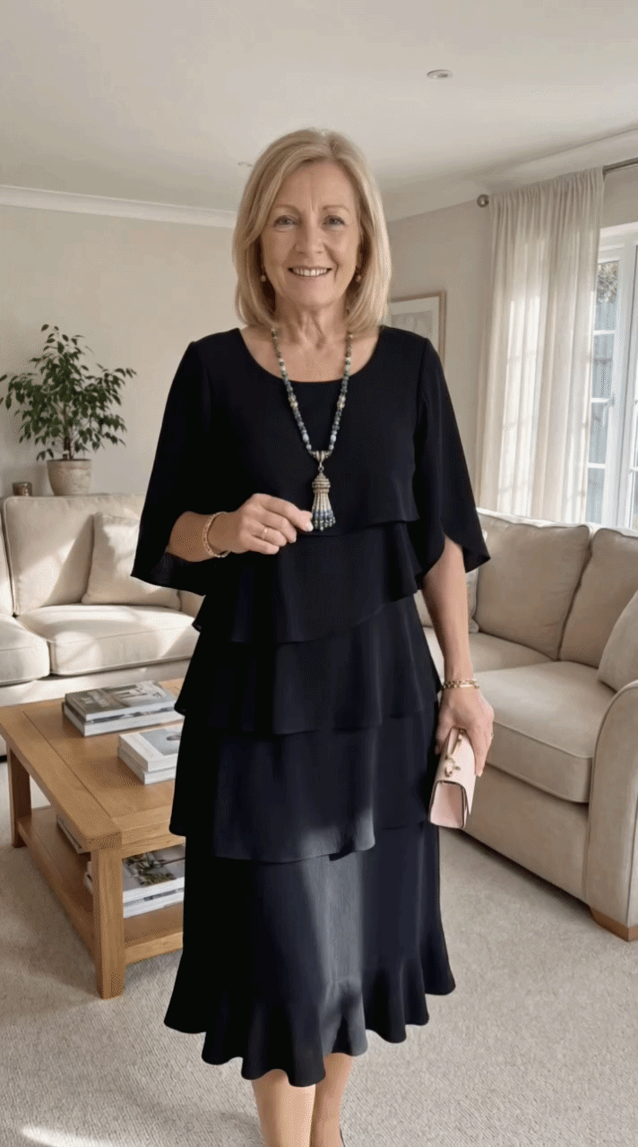 Leno™ | Abito Midi Elegante