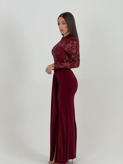 Lara™ | Abito da Sera Strutturato e Stilosamente Elegante