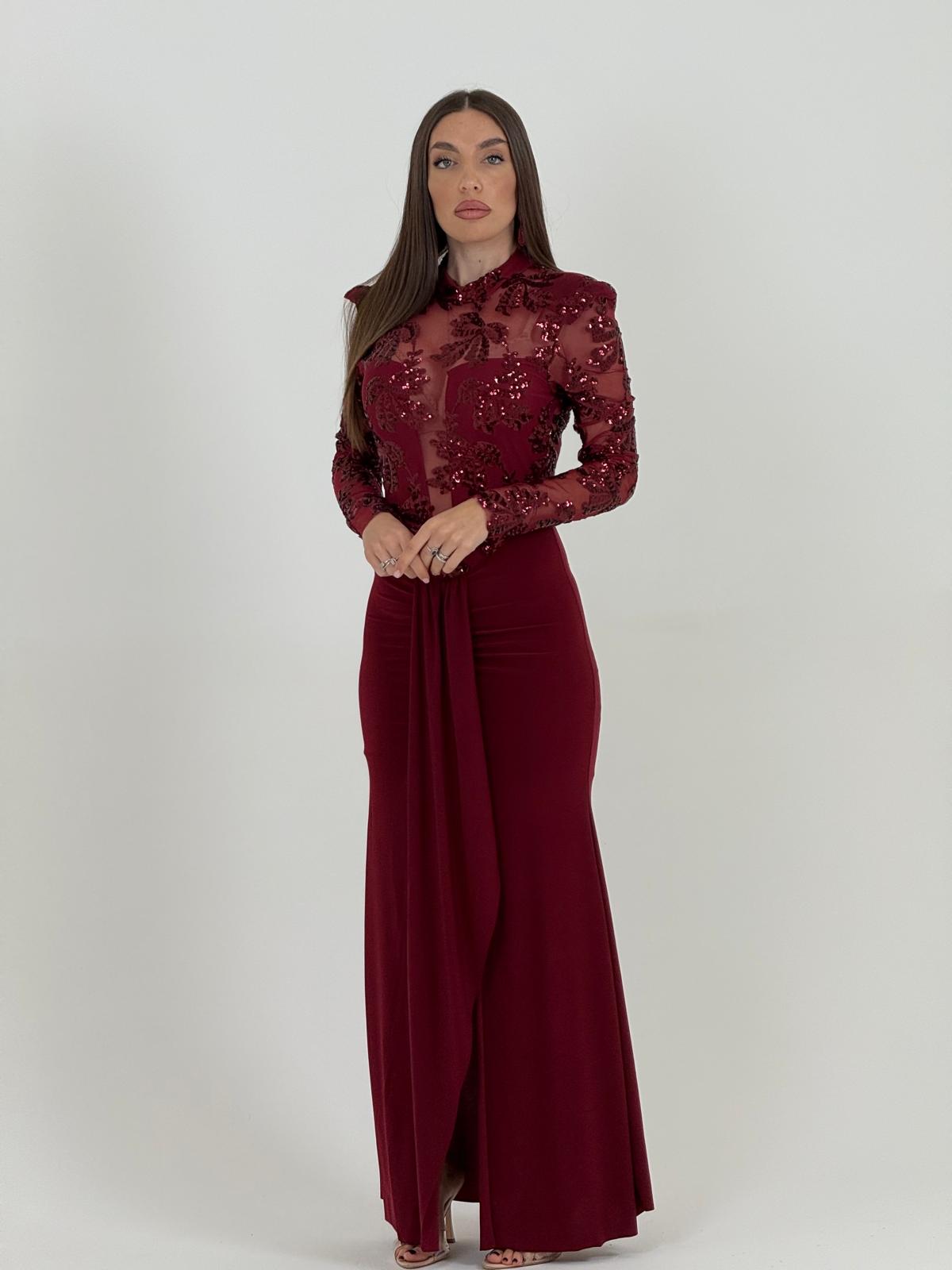 Lara™ | Abito da Sera Strutturato e Stilosamente Elegante