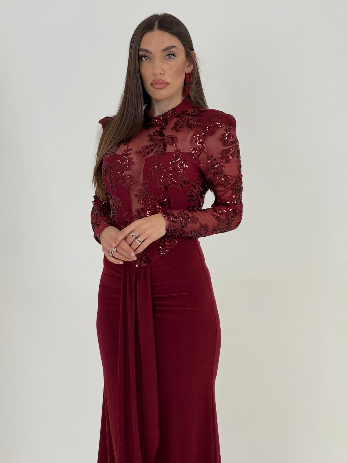 Lara™ | Abito da Sera Strutturato e Stilosamente Elegante