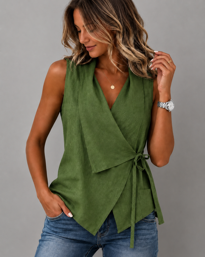 Lorena™ | Elegante Blusa Senza Maniche