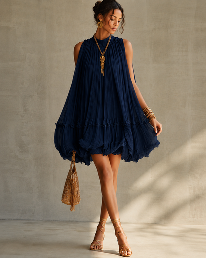 Camilla™ | Abito in Chiffon Leggero e Camuffante per la Pancia