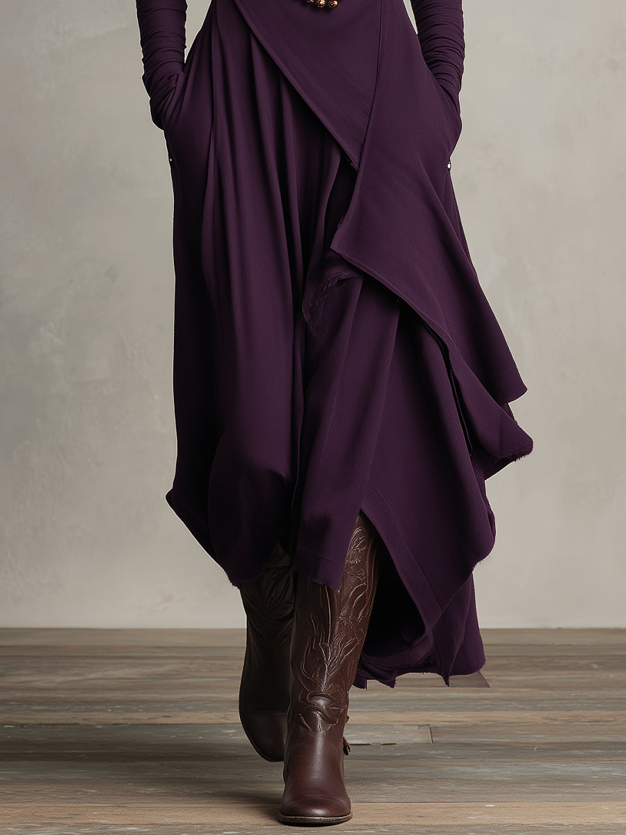 Nori™ | Abito Maxi Flowy Moderno
