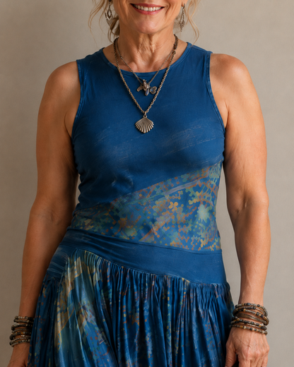 Nadine™ | Abito Maxi Boho Camuffa Pancia