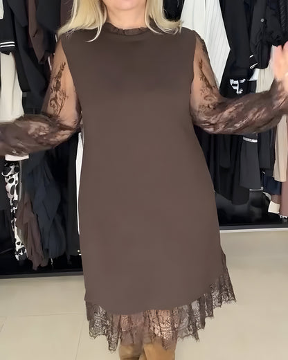 Elva™ | Elegante Vestito Mini in Pizzo