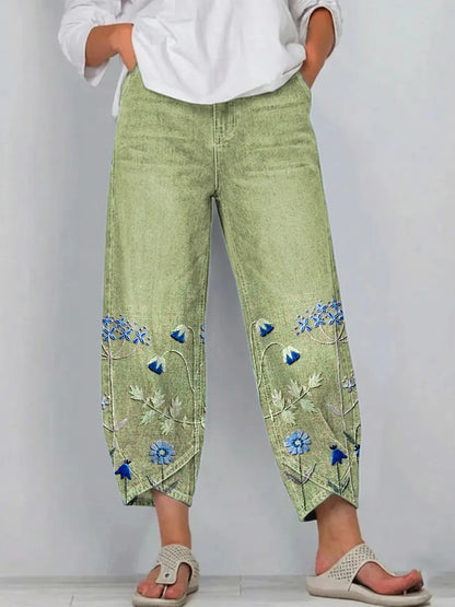 Aven™ | Pantaloni Casual Ricamati