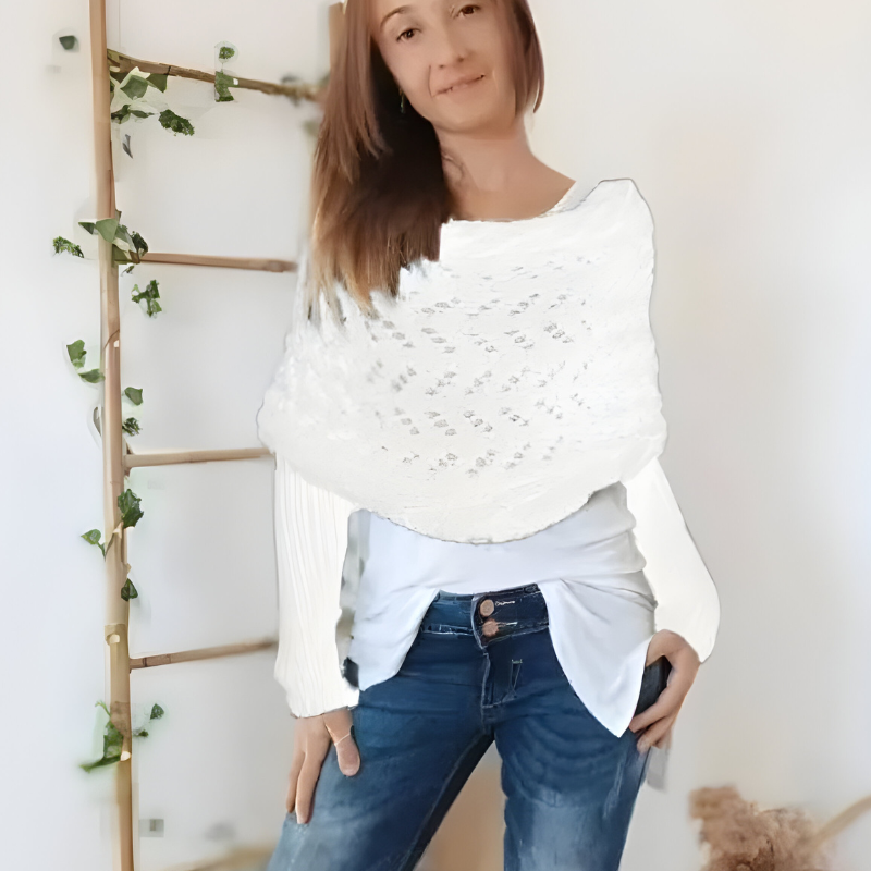 Saren™ | Sciarpa Calda Lavorata a Maglia