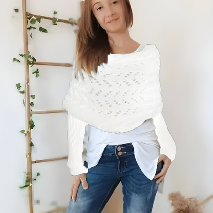 Saren™ | Sciarpa Calda Lavorata a Maglia