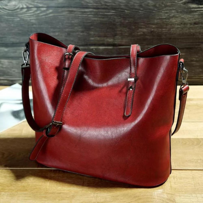 Favorito di Nicole | Borsa a Spalla Vintage in Pelle Vegana