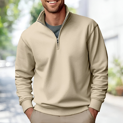 Leopoldo™ | Felpa con zip di lusso