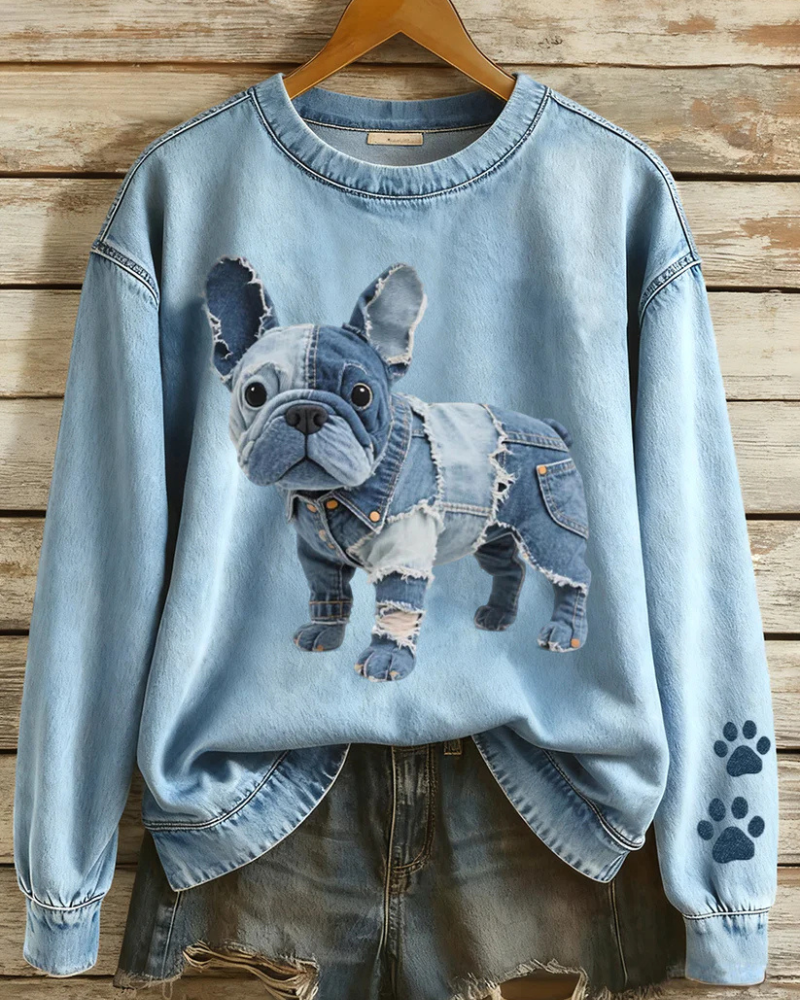 Dax™ | Maglione Con Stampa Patchwork Di Animali