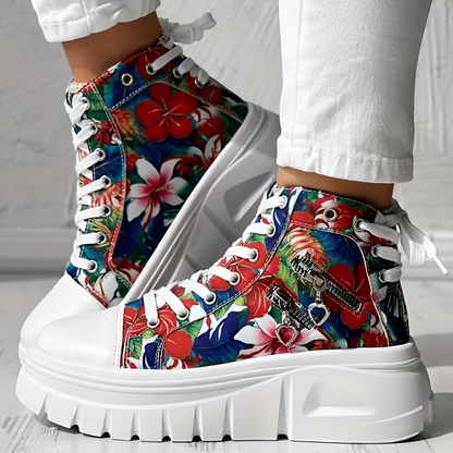 Elin™ | Sneakers Alte Ortopediche in Denim