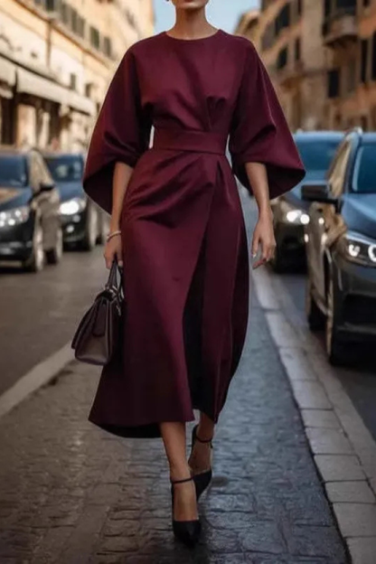 Mira™ | Elegante Abito Midi con Cintura
