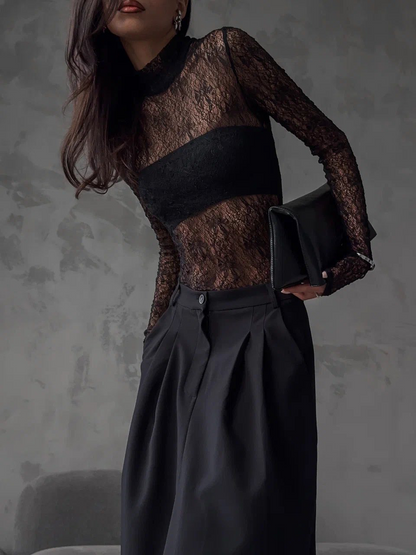 Lioréa™ | Gonna lunga plissettata chic