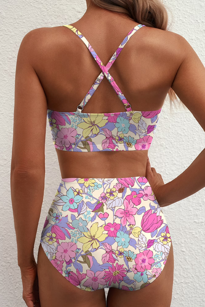 Fenna™ | Set Bikini a Quadri Moderno