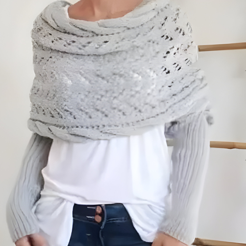 Saren™ | Sciarpa Calda Lavorata a Maglia