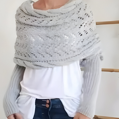 Saren™ | Sciarpa Calda Lavorata a Maglia