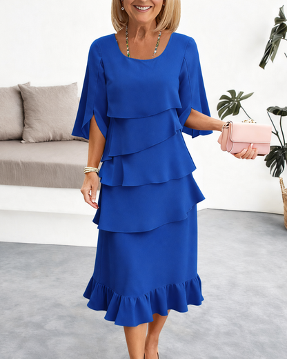 Leno™ | Abito Midi Elegante