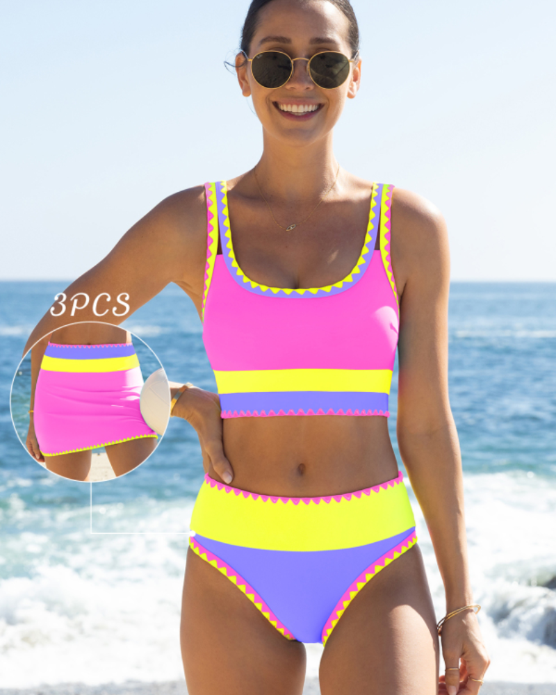 Kiki™ | Bikini a controllo della pancia in 3 pezzi